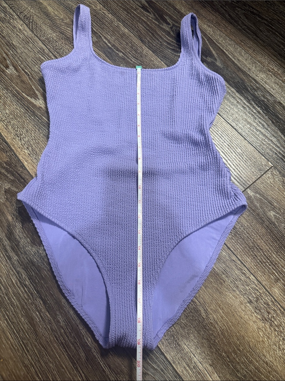 Aeries Textured One-Piece Swimsuit